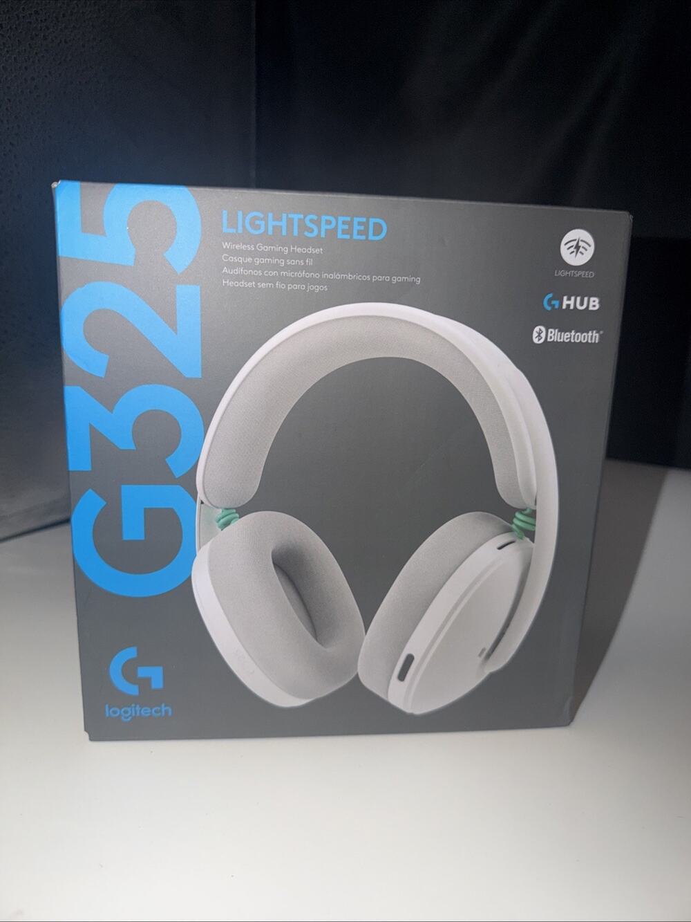 LOGITECH G325 LIGHTSPEED WIRELESS BLUETOOTH GAMING HEADSET - WHITE